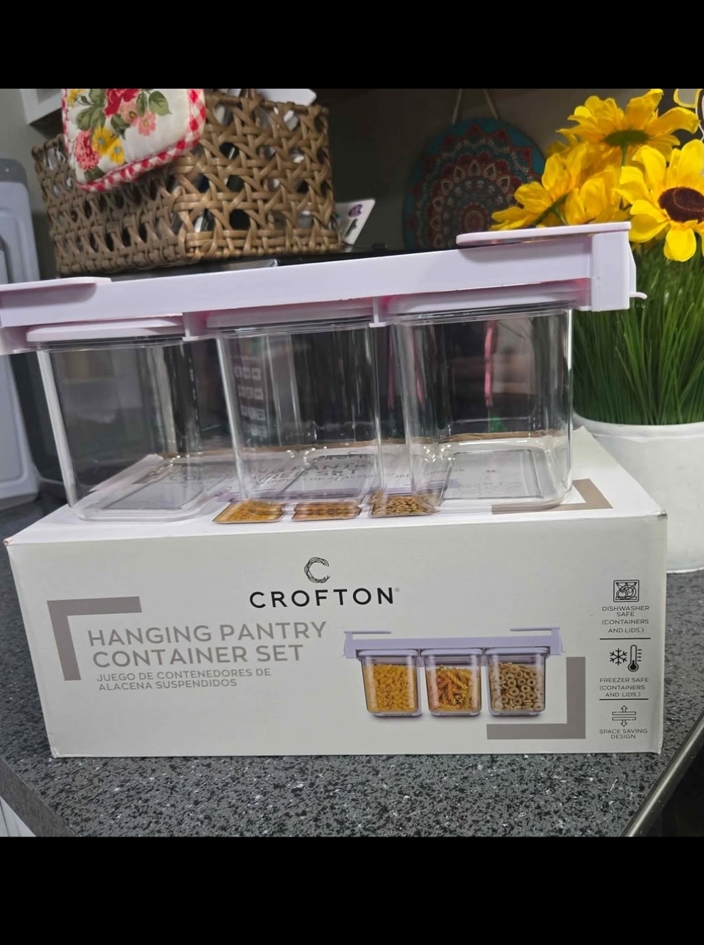 Hanging Pantry Storage Container Set